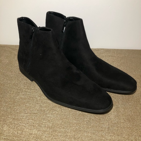 Calvin Klein Chelsea boot black suede. Mens 12 - Picture 2 of 7